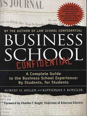 cover image of Business School Confidential